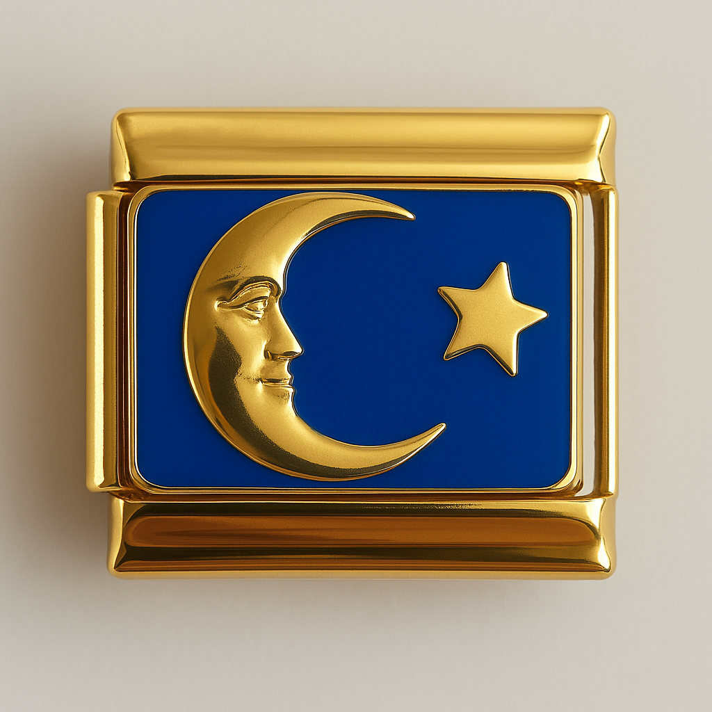 Star Moon Charm