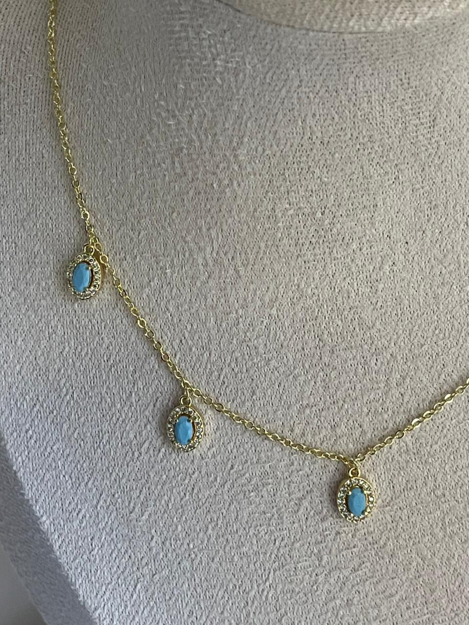 Celeste Stones Necklace