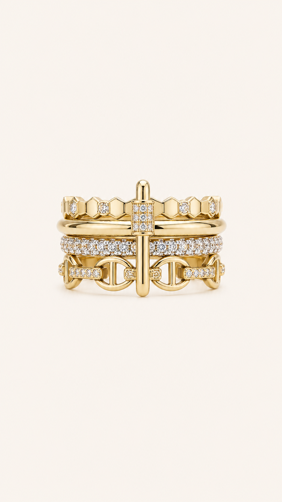 Luxe Stack Rings Set