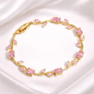 Pink Tulip Bracelet