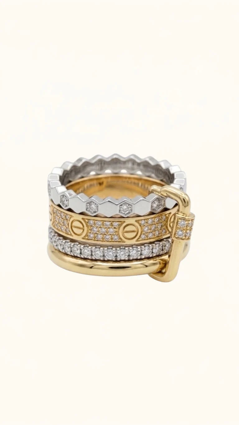 Cartier Stack Rings Set