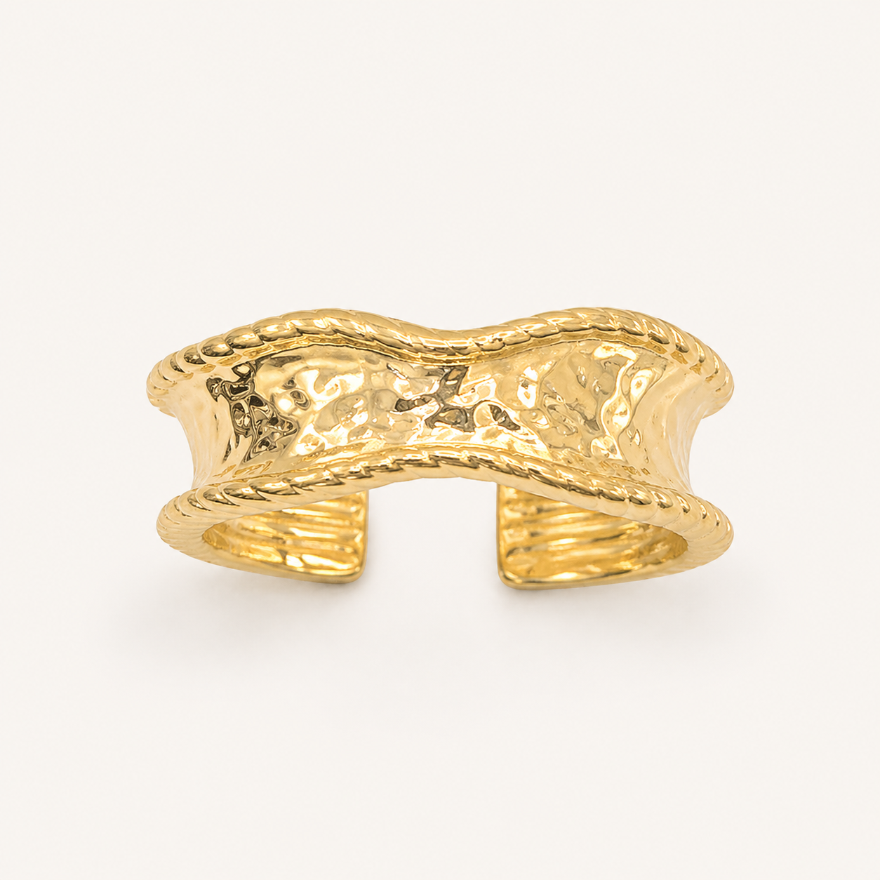 Ripple Cuff Ring