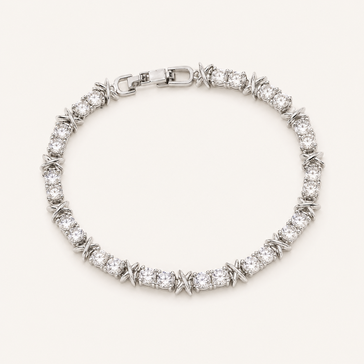 Celeste X Tennis Bracelet