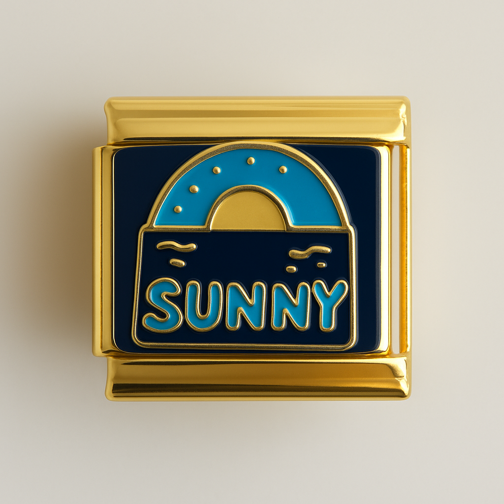 Sunny Sunset Charm