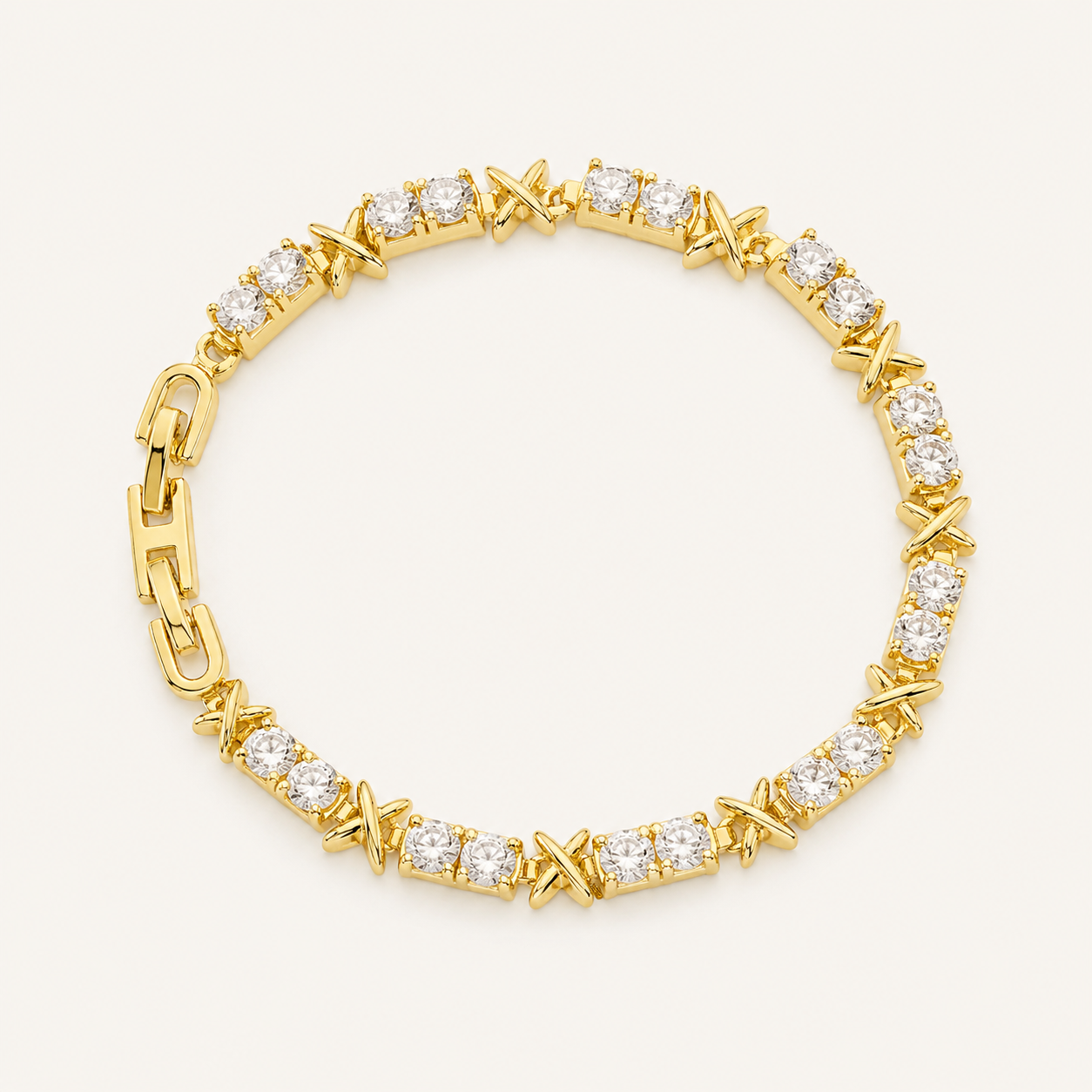 Celeste X Tennis Bracelet