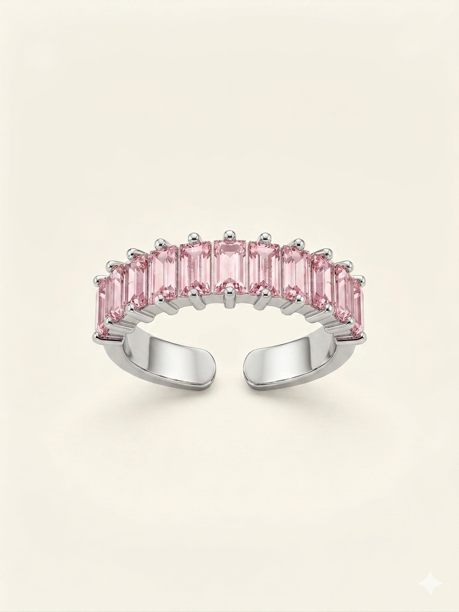 Pink Tennis Ring
