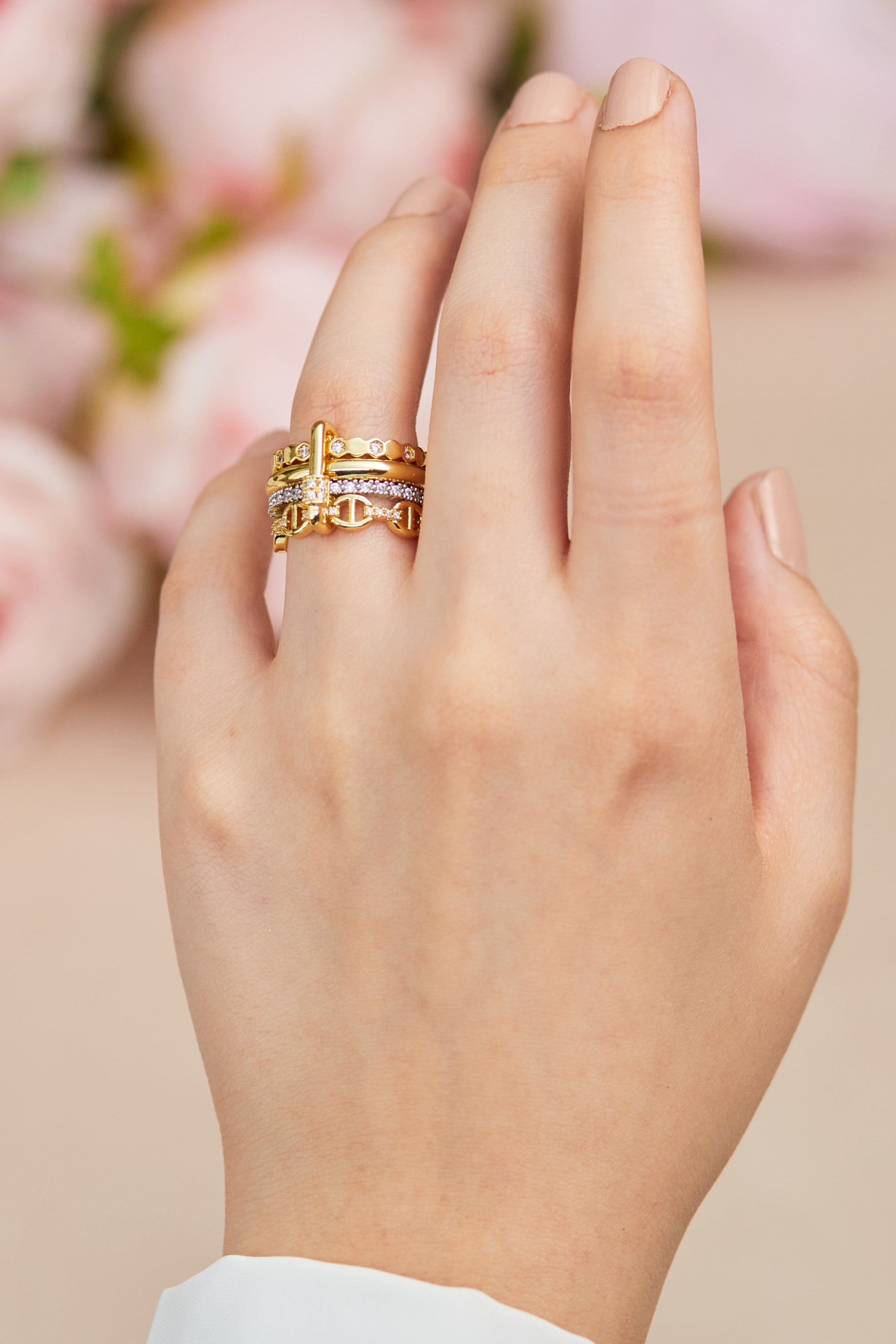Luxe Stack Rings Set