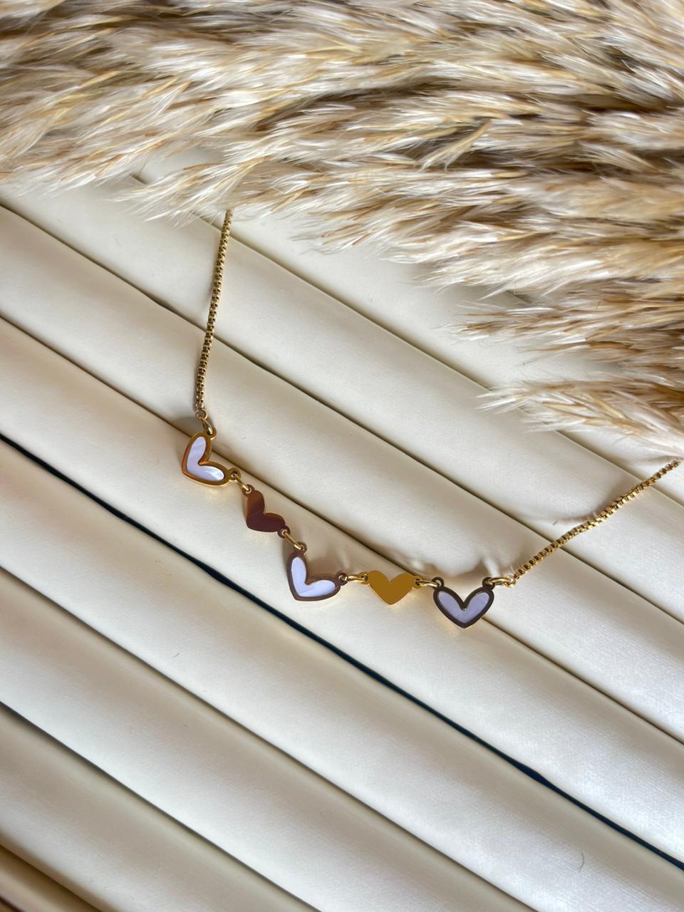 Mini Hearts Flock Bracelet