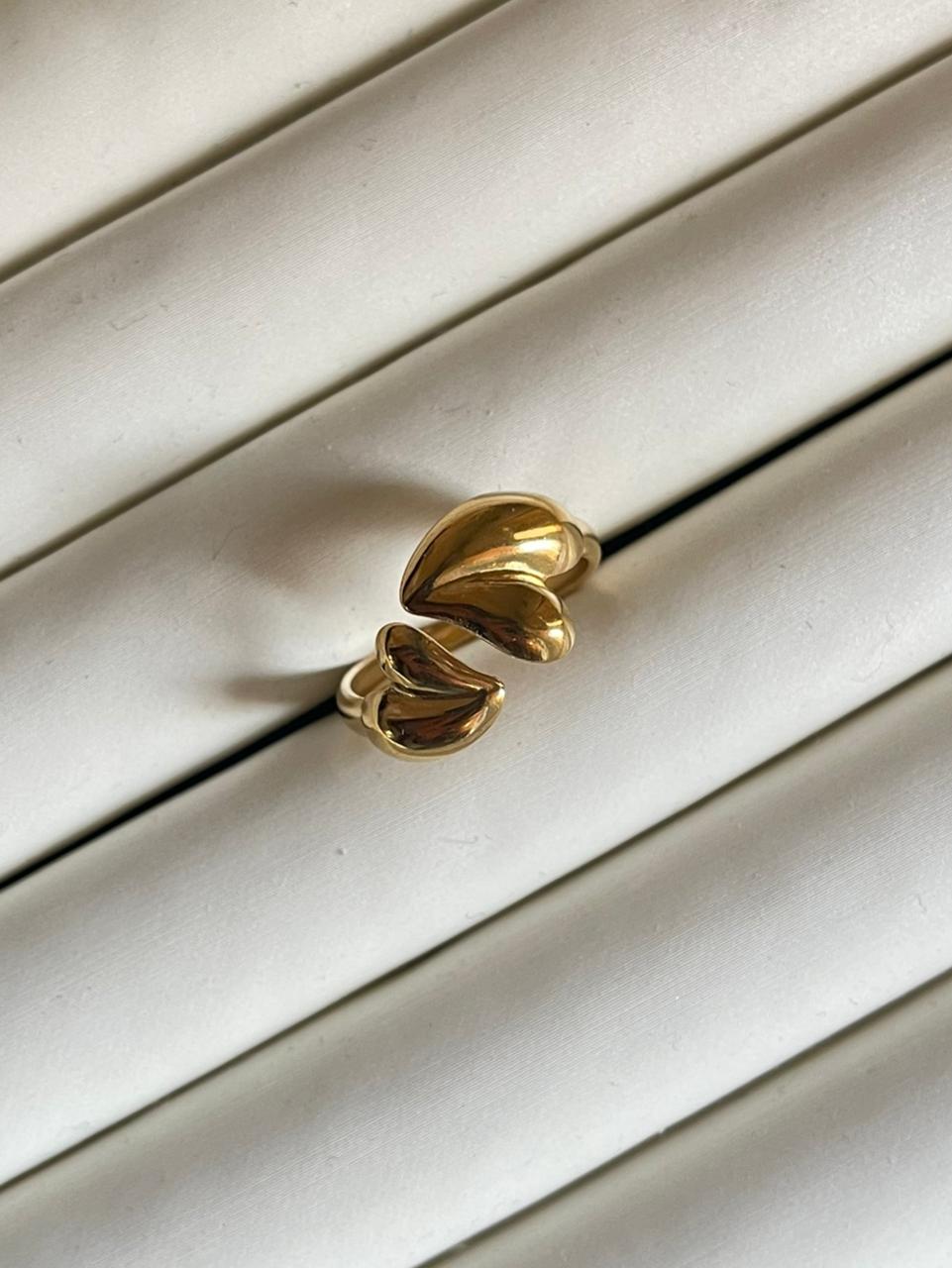 Pumpin Hearts Ring