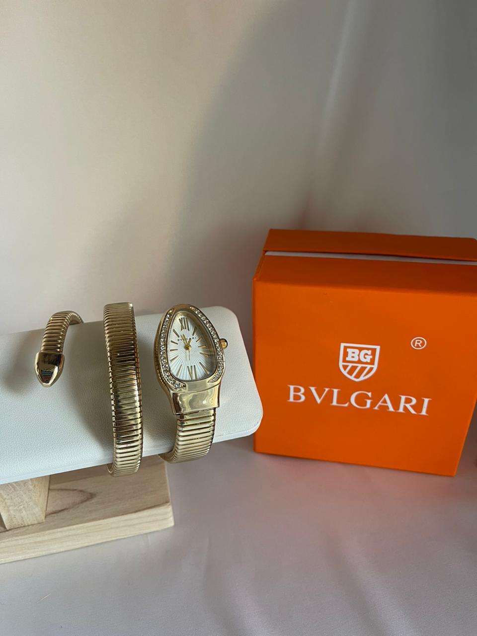 White Snake Bvlgary Watch