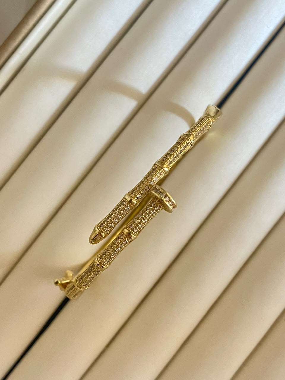 Shiny Nail Bangle