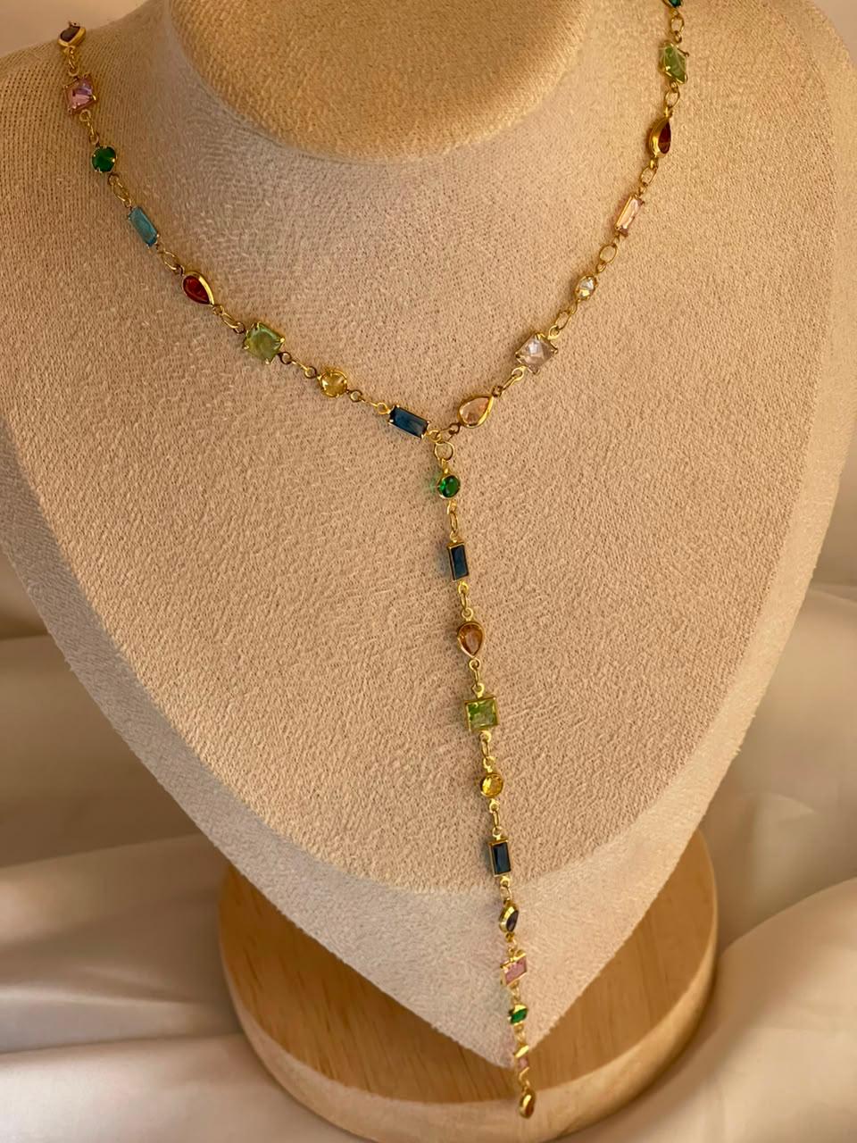 Colorfall Drop Necklace
