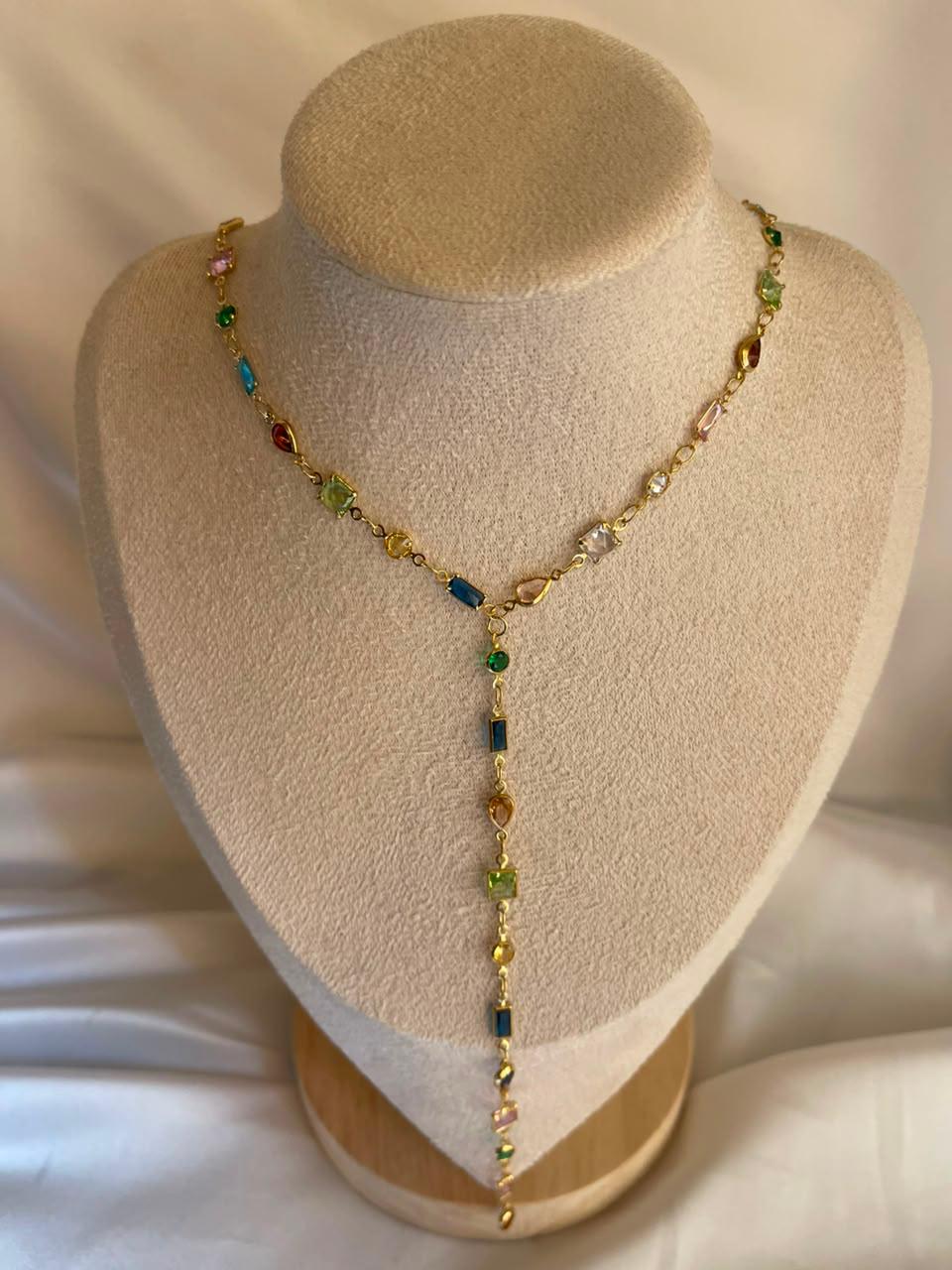 Colorfall Drop Necklace